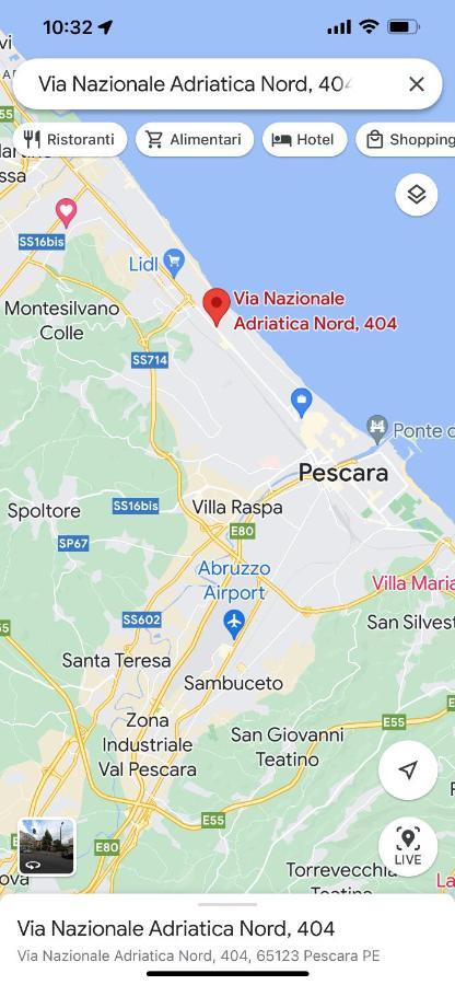 Casa Drema - Villa Al Mare Con Terrazza Pescara Exterior foto